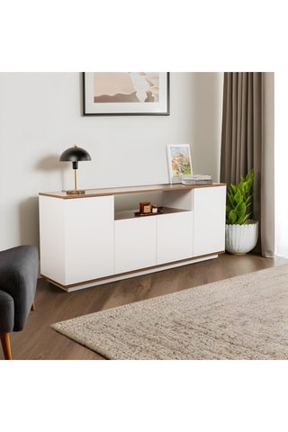 Console 4 portes - 180 x 75 x 44,5 cm
