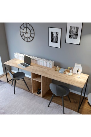 Bureau double Ikili Calisma Masasi L196 - 240 x 60 x 74 cm