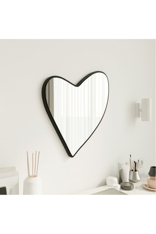 Miroir - 43 x 48 x 2,2 cm - Noir