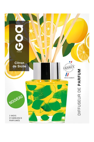 Ambientador de varillas Goatier - Limón de Sicilia 200 ml