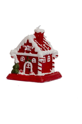 Vela decorativa de Navidad - Rojo