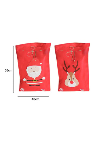 Bolsa de regalo de Navidad - Modelo aleatorio - 55 x 40 cm