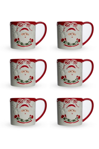 6 tazas de Navidad - 35 cl