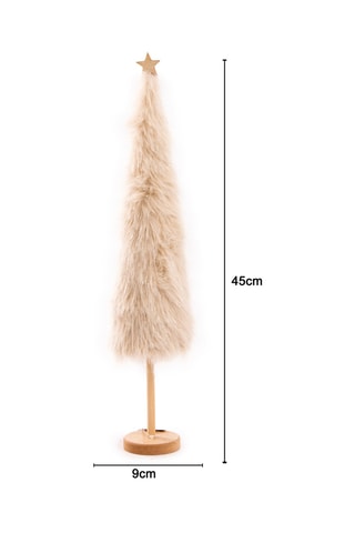 Árbol de Navidad - 45 cm - Beige