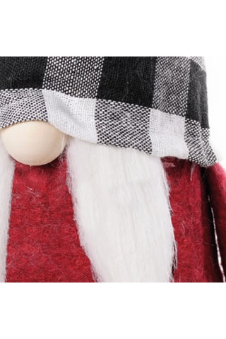 2 gnomos - 40 cm - Rojo y negro