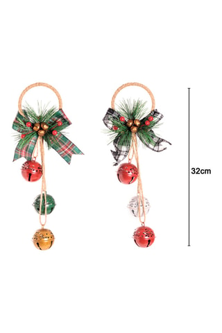 Adorno de Navidad para colgar - 10 x 5 x 32 cm - Modelo aleatorio
