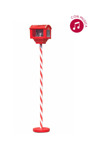 Buzón de Navidad - 120 cm - Rojo