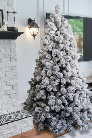 Árbol de Navidad artificial LED - 140 cm - Blanco cálido - 6 W