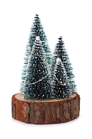 Adorno de Navidad LED - 14,5 cm - Verde oscuro