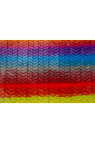 Manta dip-dye - 130 x 160 cm - Multicolor