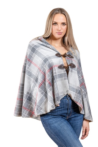 Poncho capa - Gris