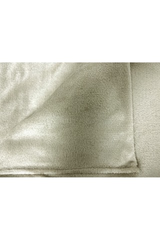 Poncho manta polar - Blanco