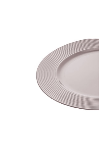 12 bajoplatos - 33 cm - Plateado