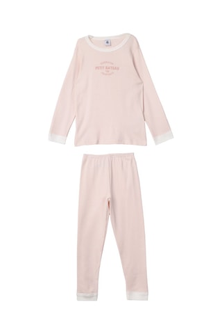Pijama - Rosa y gris