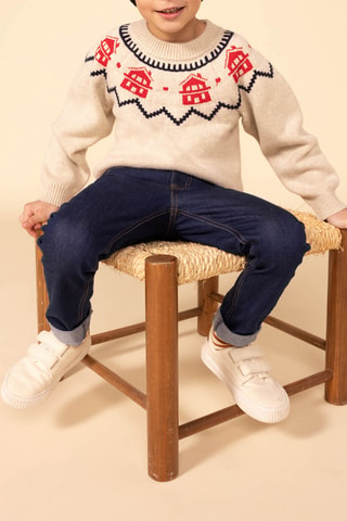 Jersey de lana - Beige
