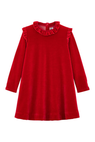 Vestido de mohair Rojo