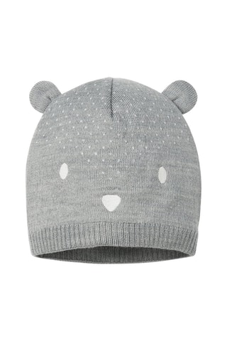 Gorro con orejas Gris claro