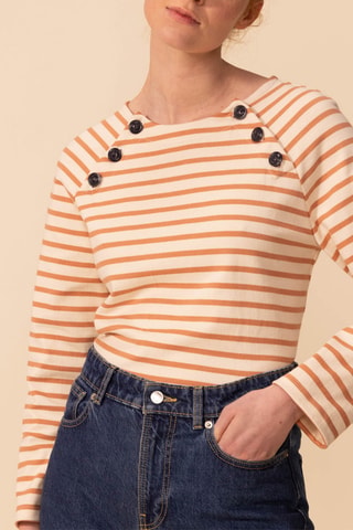 Camiseta - Rosa y blanco