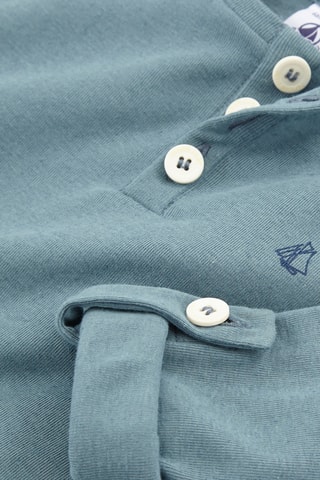 Camiseta de lino - Azul
