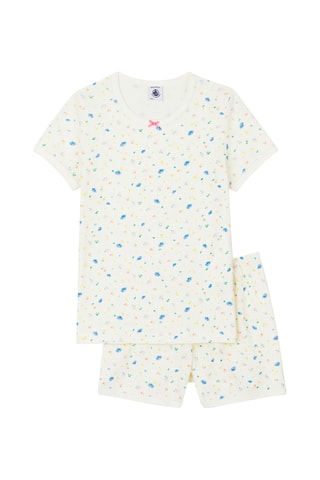 Pijama de lino - Blanco