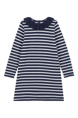 Vestido trapecio - Azul marino