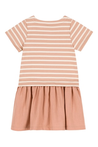 Vestido corto - Beige