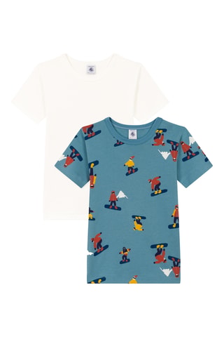 2 camisetas - Azul