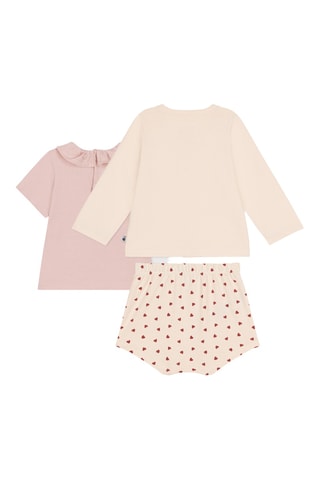 Conjunto de 3 piezas - Rosa