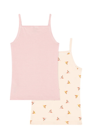 2 camisetas de tirantes - Rosa