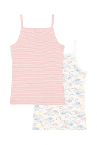 2 camisetas de tirantes - Rosa