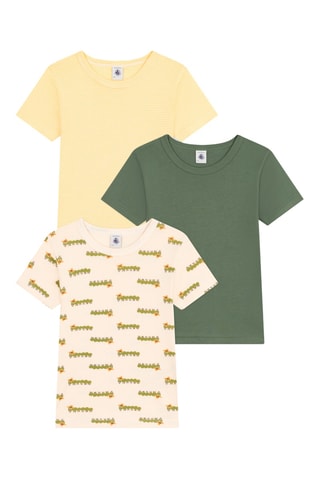 3 camisetas - Verde