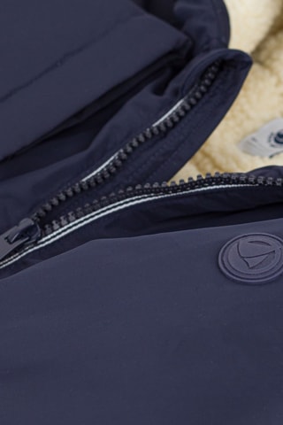Parka con capucha - Azul marino