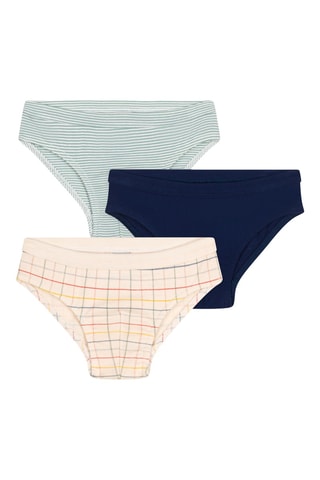 3 slips - Azul