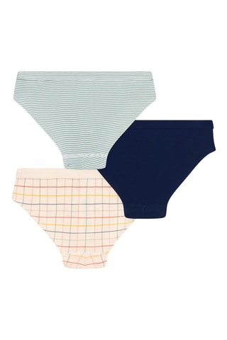 3 slips - Azul