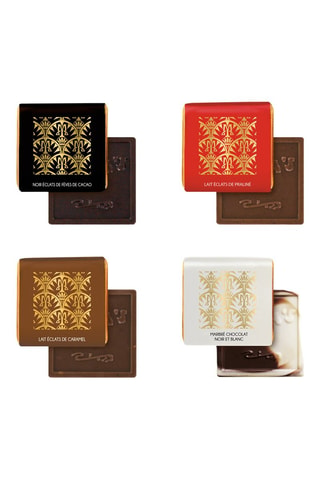 Coffret Paris - 50 carrés de chocolat assortis - 200 g