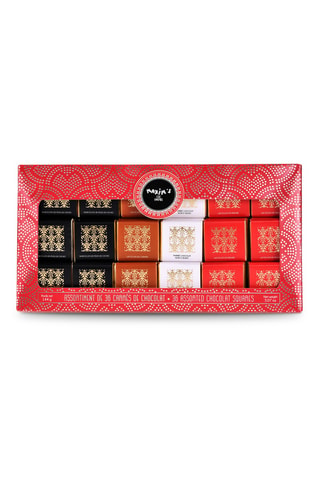 Étui de carrés de chocolat assortis - 36 portions - 144 g