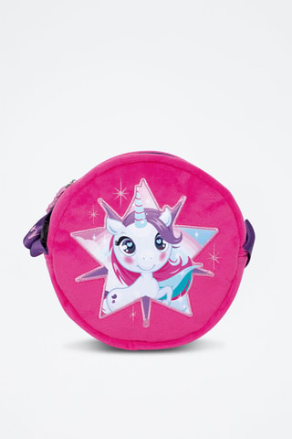 Sac bandoulière Licorne - Rose