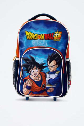 Sac trolley Son Goku et Vegeta Dragon Ball Super - Bleu et orange