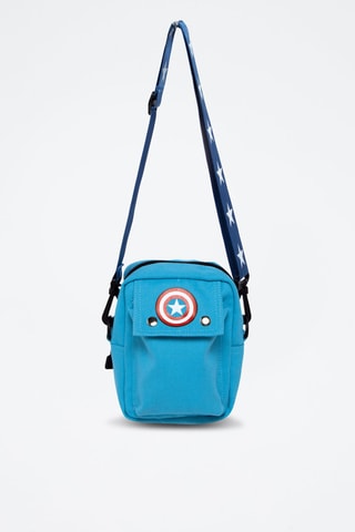 Sac bandoulière Captain America Avengers Marvel - Bleu