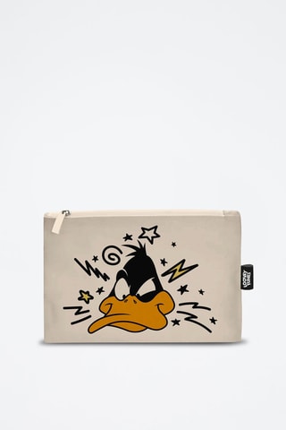 Trousse de toilette Daffy Duck Looney Tunes - Crème - Beige