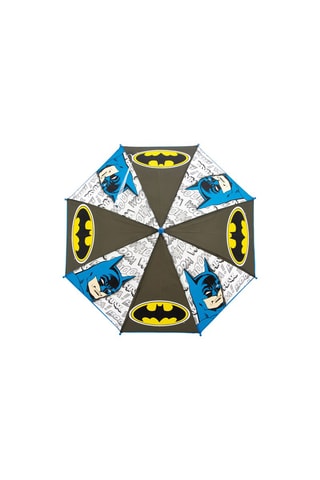 Parapluie Batman La Ligue des Justiciers DC Comics - Coloris aléatoire - Bleu, blanc et noir