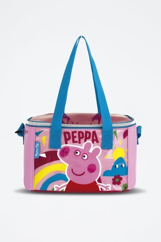 Sac porté épaule Peppa Pig - Bleu et rose