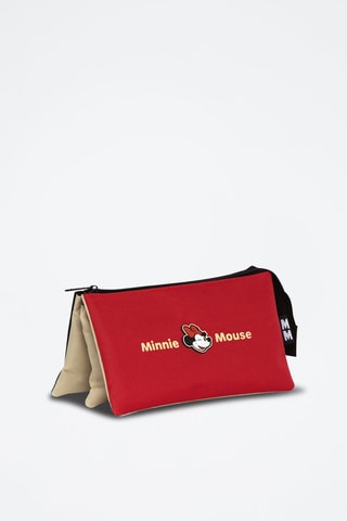 Trousse Minnie Disney - Blanc, noir et rouge