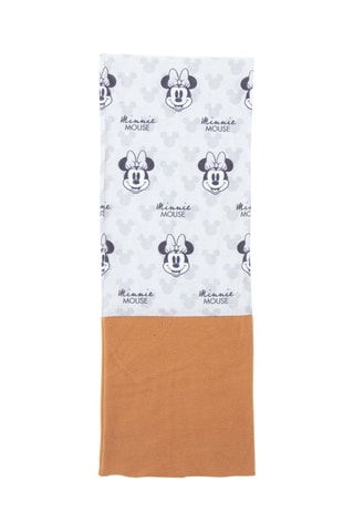 Cache-col Minnie Disney - Beige, blanc et gris