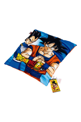 Coussin Vegeta et Son Goku Dragon Ball Z - 40 x 10 x 40 cm - Multicolore