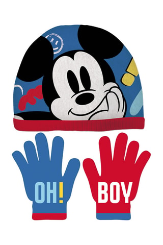 Bonnet et gants Mickey Disney - Multicolore