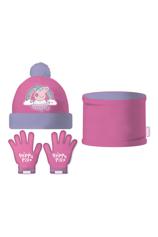 Ensemble 3 pièces Peppa Pig - Rose