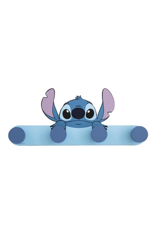 Porte-manteau en bois Stitch Lilo & Stitch Disney - 35 x 15,6 x 4 cm