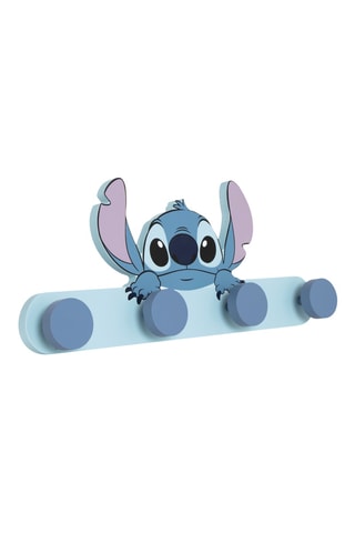 Porte-manteau en bois Stitch Lilo & Stitch Disney - 35 x 15,6 x 4 cm