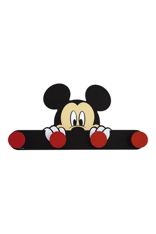 Porte-manteau en bois Mickey Disney - 35 x 15,6 x 4 cm
